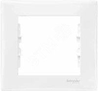 Sedna Рамка 1 пост белая (Schneider Electric) SDN5800121