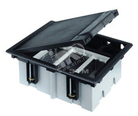 Connect Люк на 2 CIMA-модуля (4 модуля 45х45 мм) глубина 70-100 мм посадка 170х155 мм max 600кг графит (Simon) SF270-14