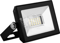 Прожектор светодиодный ДО-10w 4000К 900Лм IP65 черный (SAFFIT) SFL90-10 55074