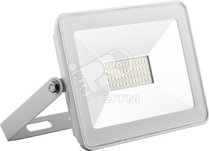 Прожектор светодиодный ДО-30w 6400К 2700Лм IP65 белый (SAFFIT) SFL90-30 55072