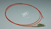 Шнур оптический монтажный 50/125 LC/MM 1 метр     (pigtail) (ИнфоТелеком) Pt-LC/M5-1м