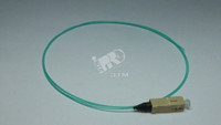 Шнур оптический монтажный 50/125 OM3 SC 1 метр    (pigtail) (ИнфоТелеком) Pt-SC/OM3-1м