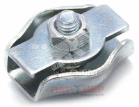 Зажим стальной 2мм Simplex для троса оцинкованный (Партнер) 18790