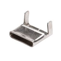 Скрепа бандажная СМ (316)-10 (100шт) (Fortisflex) 77648