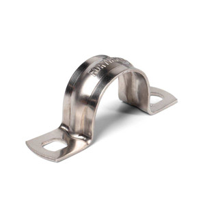 Скоба из нержавеющей стали СМД (INOX) 31-32 (10 шт) (Fortisflex) 80138
