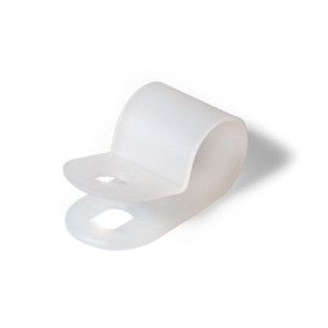 Скоба пластиковая СНК 20 (100шт) (Fortisflex) 66449