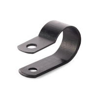 Скоба пластиковая СНК 16 (черн) (100шт) (Fortisflex) 103932