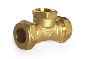 Тройник (F) 20х3/4х20 EF (Stahlmann) 2217200