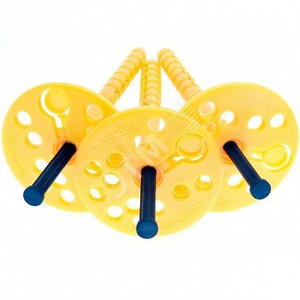 Дюбель для теплоизоляции с пластиковым гвоздем 10x200 (250 штук) (Партнер) 39237