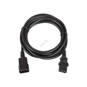 Кабель питания C14 - C13 3x1мм2 3 м 250В 10A черный (TLK) TLK-PCM10-030