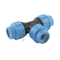 Тройник 32х32х32 для труб ПНД (Джилекс) 9335