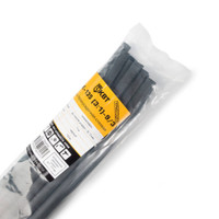 Трубка термоусадочная клеевая ТТК-135 (3:1)-9/3 черн (10 м) (КВТ) 104409