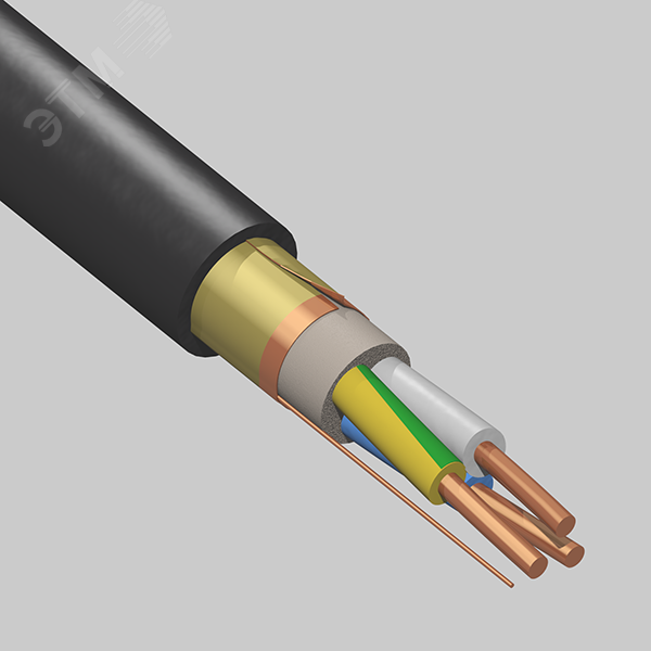 Кабель силовой ВВГЭнг(A)-LS 3х2.5(N.PE)-0.66 (Конкорд)