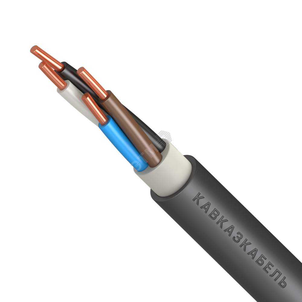 Кабель силовой ВВГнг(А)-LS 4х35 (ок)(N)-0.66 ТРТС (Кавказкабель)