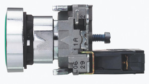 Кнопка зеленая I без фиксации 1но (Schneider Electric) XB4BA3311