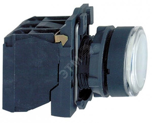 Кнопка с подсветкой 1но/1нз (Schneider Electric) XB5AW31M5