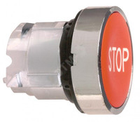 Головка кнопки красной 22мм (Schneider Electric) ZB4BA434