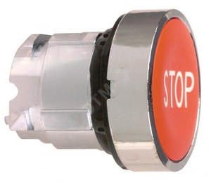 Головка кнопки красной 22мм (Schneider Electric) ZB4BA434