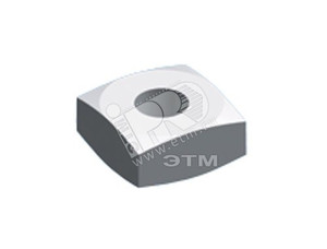 Гайка квадратная М25х25х10 (10шт) (ABB) STJZX 234P10