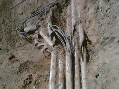 Поиск места повреждения силового кабеля